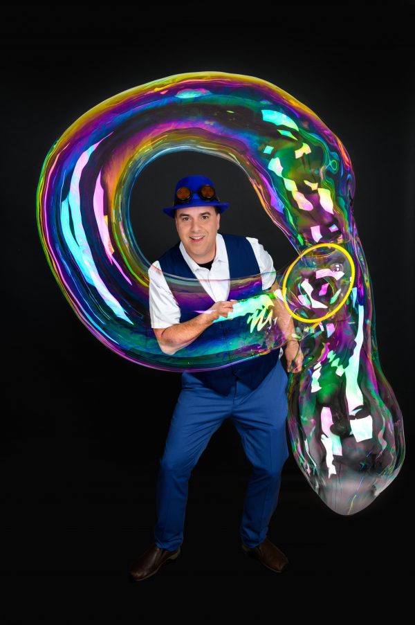 Promotional image for The Bubble Show at Hartlepool Town Hall Theatre
